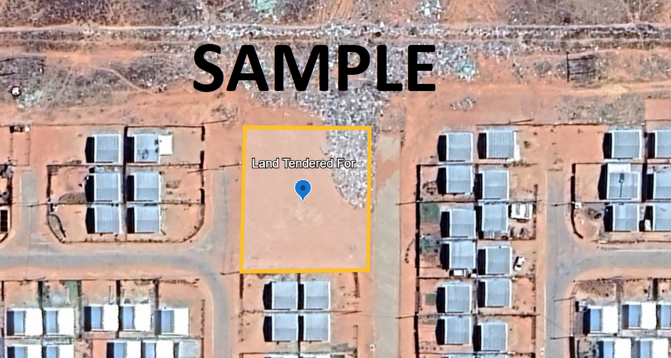 Aerial view of property